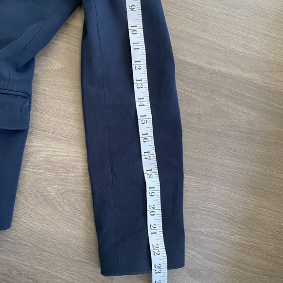 J. Crew Navy Blue Double Button Blazer - Picture 8 of 10